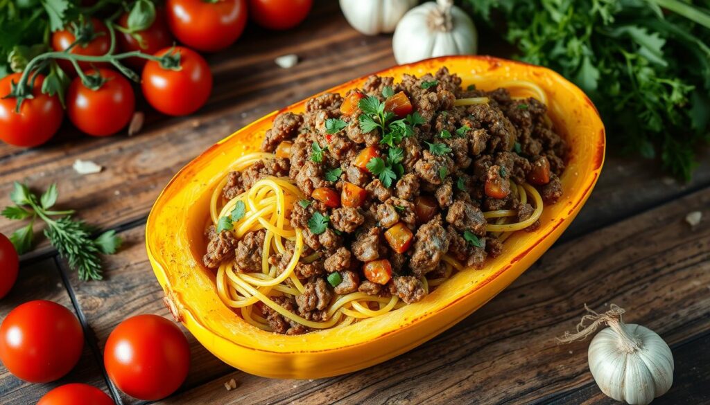 image 52 Préparez une courge spaghetti et viande hachée irrésistible et faciles