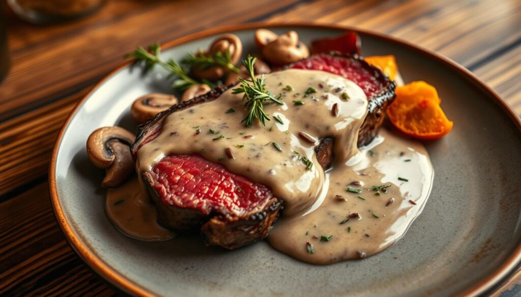 image 58 Découvrez la Recette Éblouissante du Filet de Bœuf Sublimé par une Sauce Champignon